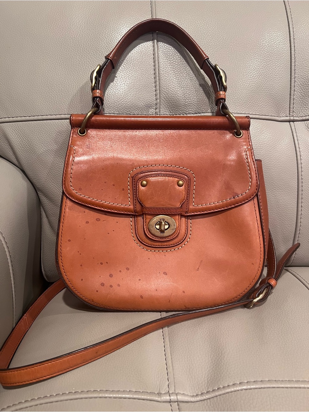 Coach Willis 70th Anniversary Handbag Crossbody Shoulder Leather 19132 Boho Chic